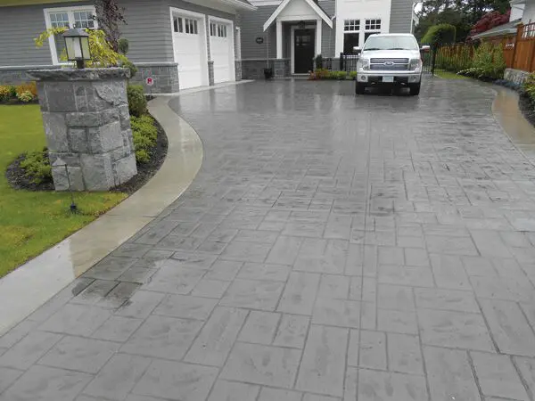 Concrete flooring application